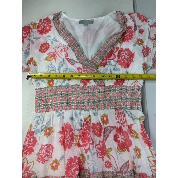 J Gee Dress Pink floral maxi‎ dress, feminine and flirty, size S Nwot - Picture 7 of 9
